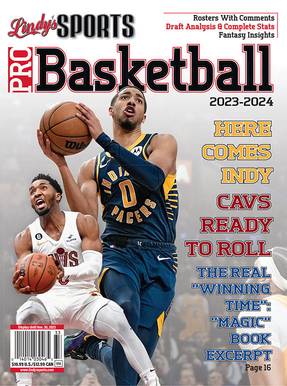 Lindy's Sports 2023-24 Pro Basketball Magazine - PRE ORDER - CA Corrections Book Store