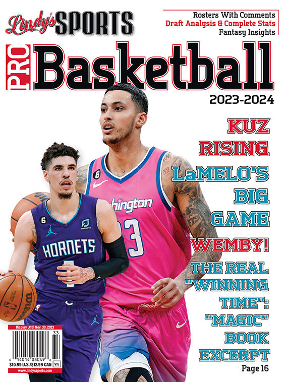 Lindy's Sports 2023-24 Pro Basketball Magazine - PRE ORDER - CA Corrections Book Store