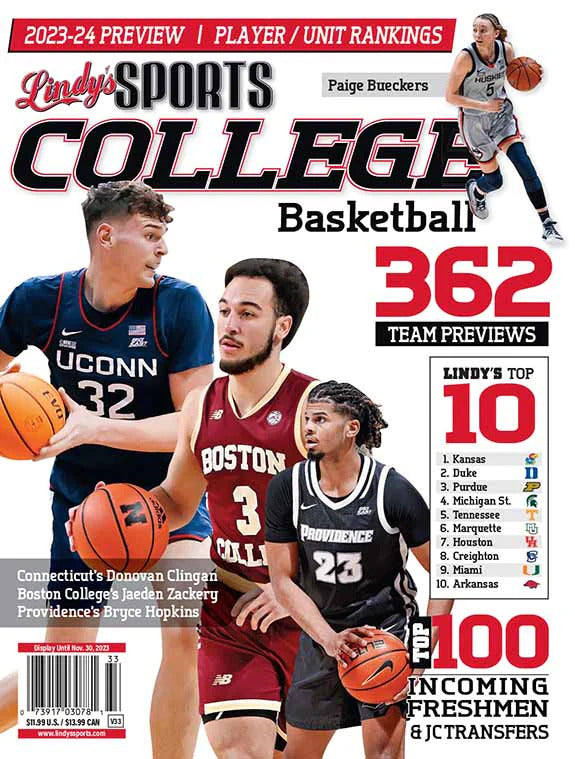 Lindy's Sports 2023-24 College Basketball Magazine - PRE ORDER - CA Corrections Book Store