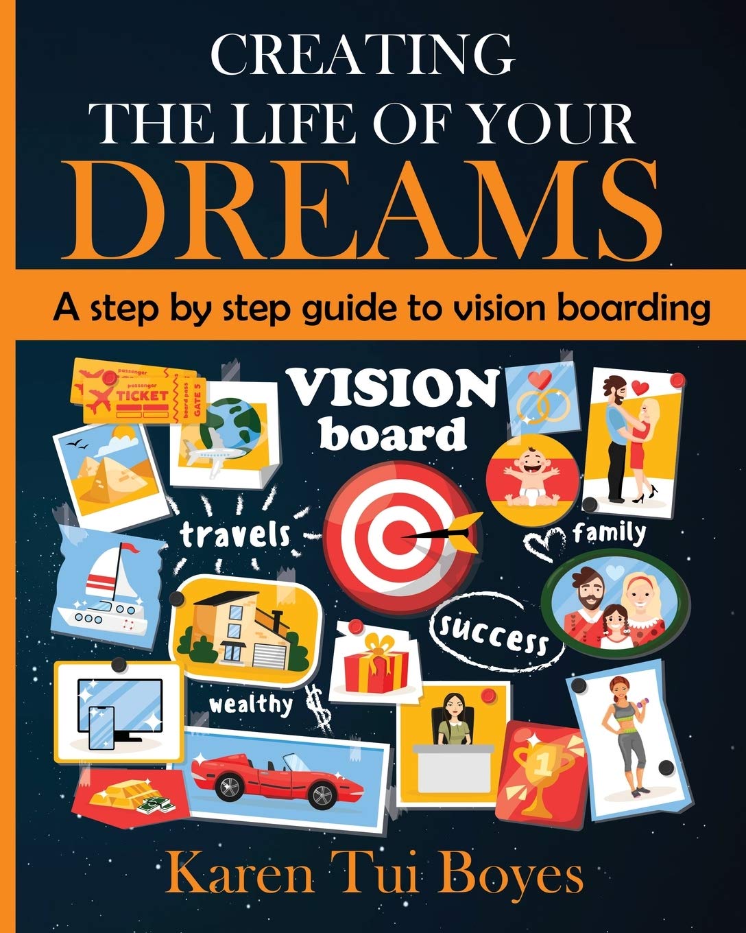 Creating The Life Of Your Dreams: A step by step guide to vision boarding  - CA Corrections Bookstore