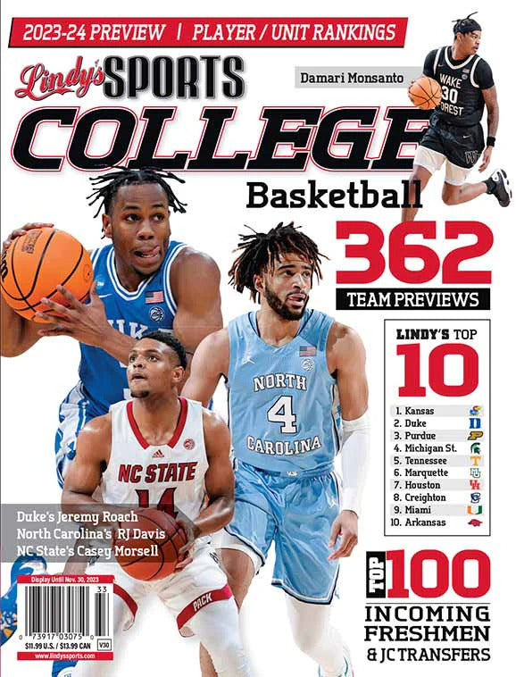 Lindy's Sports 2023-24 College Basketball Magazine - PRE ORDER - CA Corrections Book Store