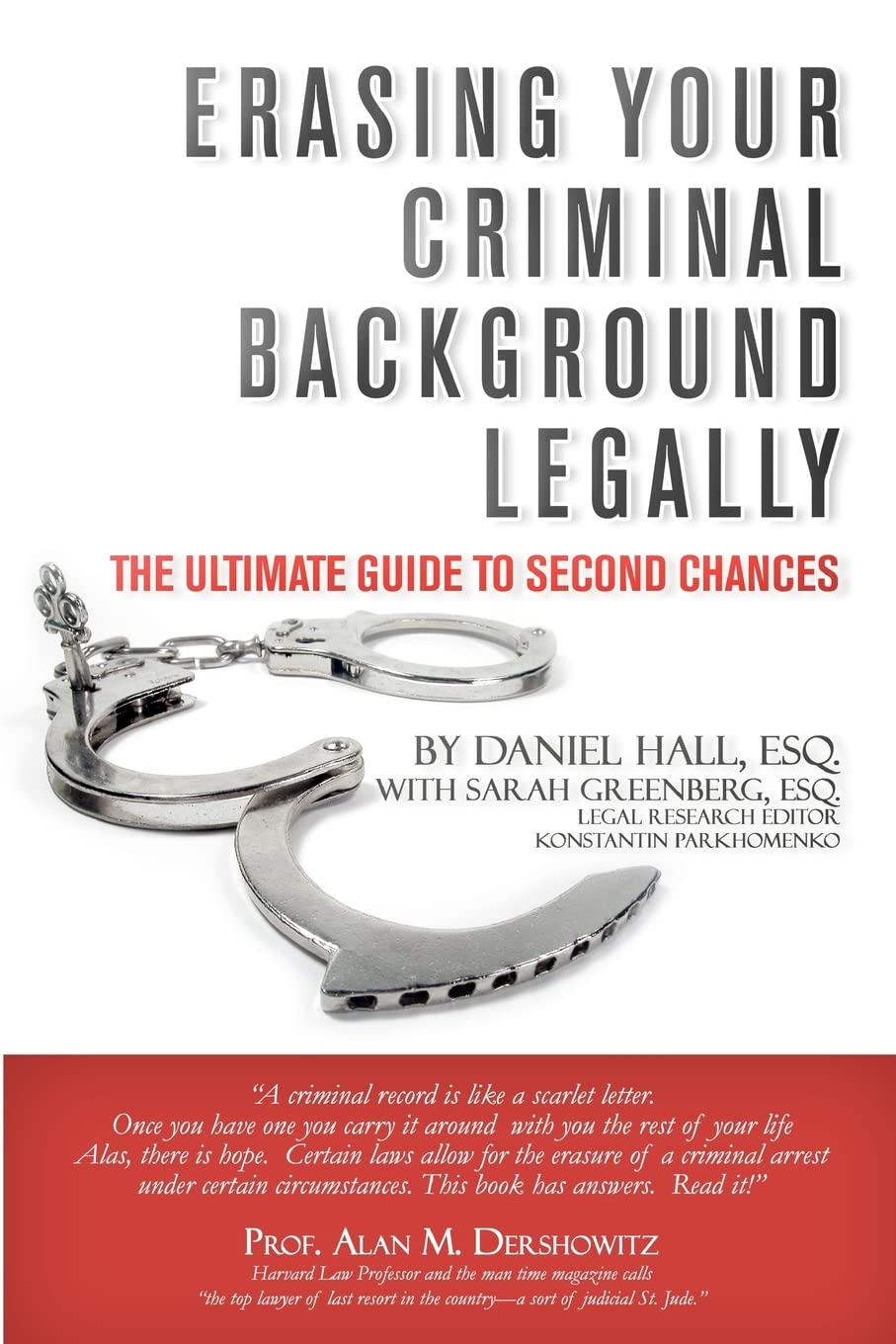 Erasing Your Criminal Background Legally - CA Corrections Bookstore