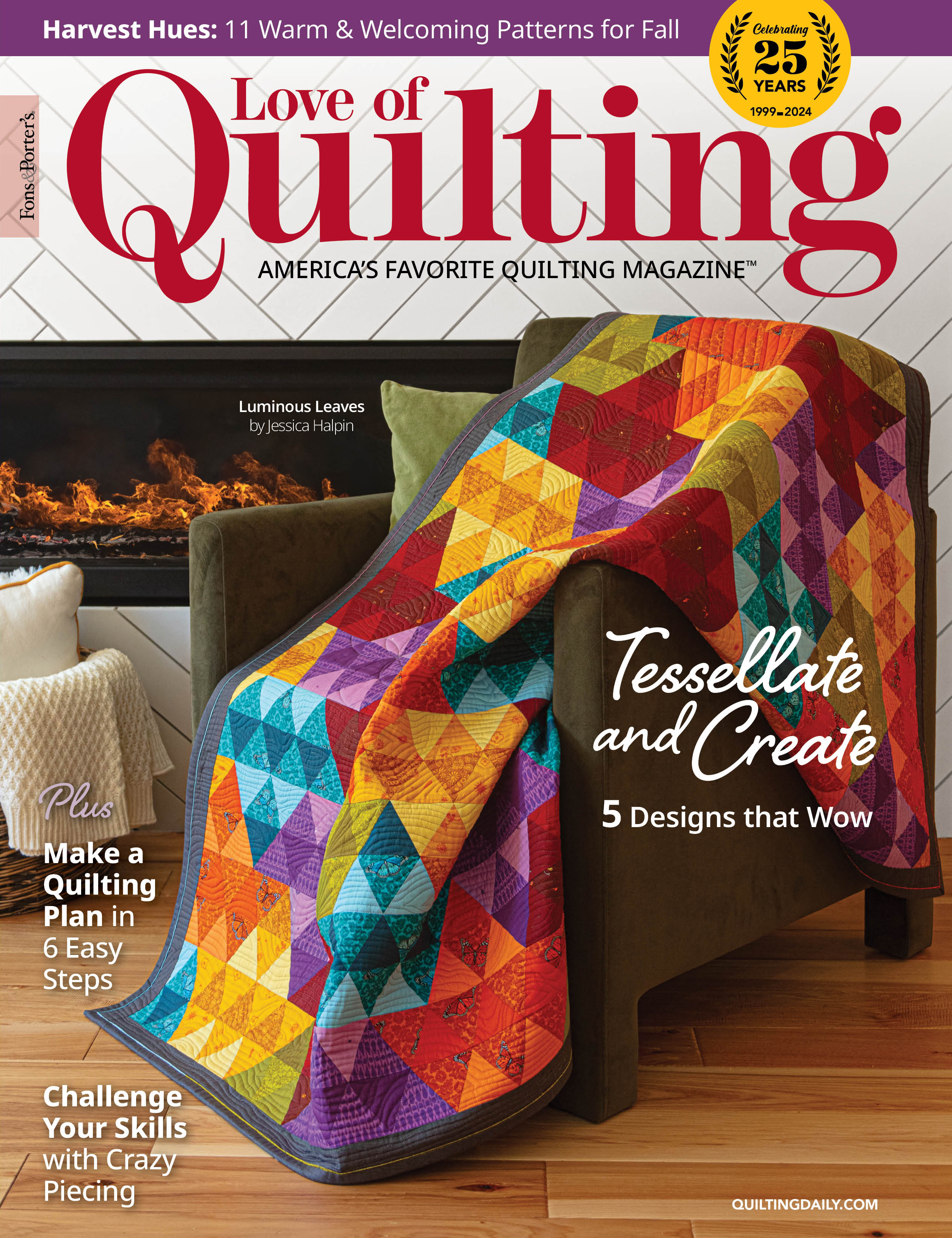 FON’S & PORTER’S Love Of Quilting Magazines Subscriptions Golden Peak Media