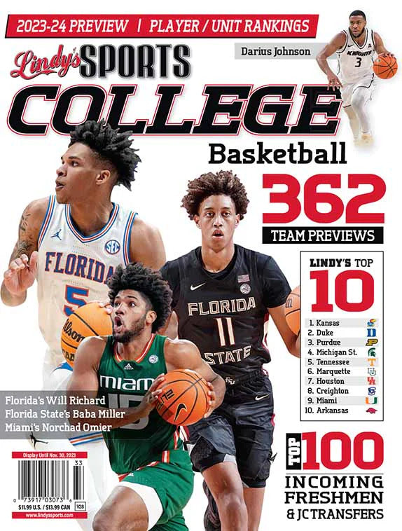 Lindy's Sports 2023-24 College Basketball Magazine - PRE ORDER - CA Corrections Book Store