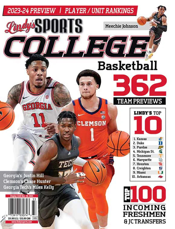 Lindy's Sports 2023-24 College Basketball Magazine - PRE ORDER - CA Corrections Book Store