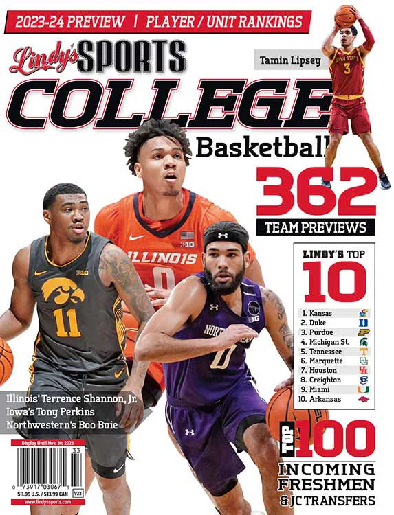 Lindy's Sports 2023-24 College Basketball Magazine - PRE ORDER - CA Corrections Book Store