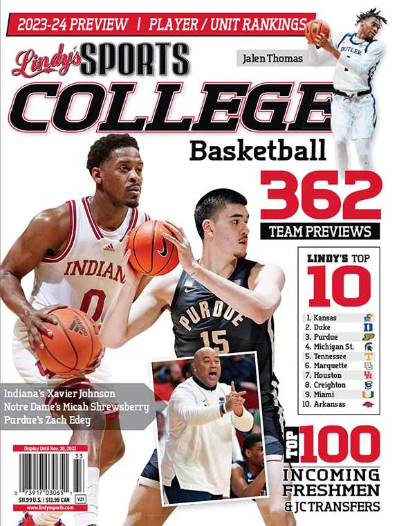 Lindy's Sports 2023-24 College Basketball Magazine - PRE ORDER - CA Corrections Book Store