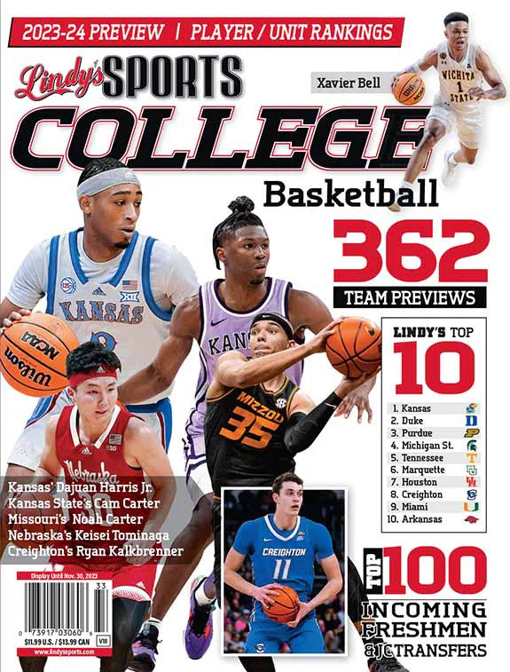 Lindy's Sports 2023-24 College Basketball Magazine - PRE ORDER - CA Corrections Book Store