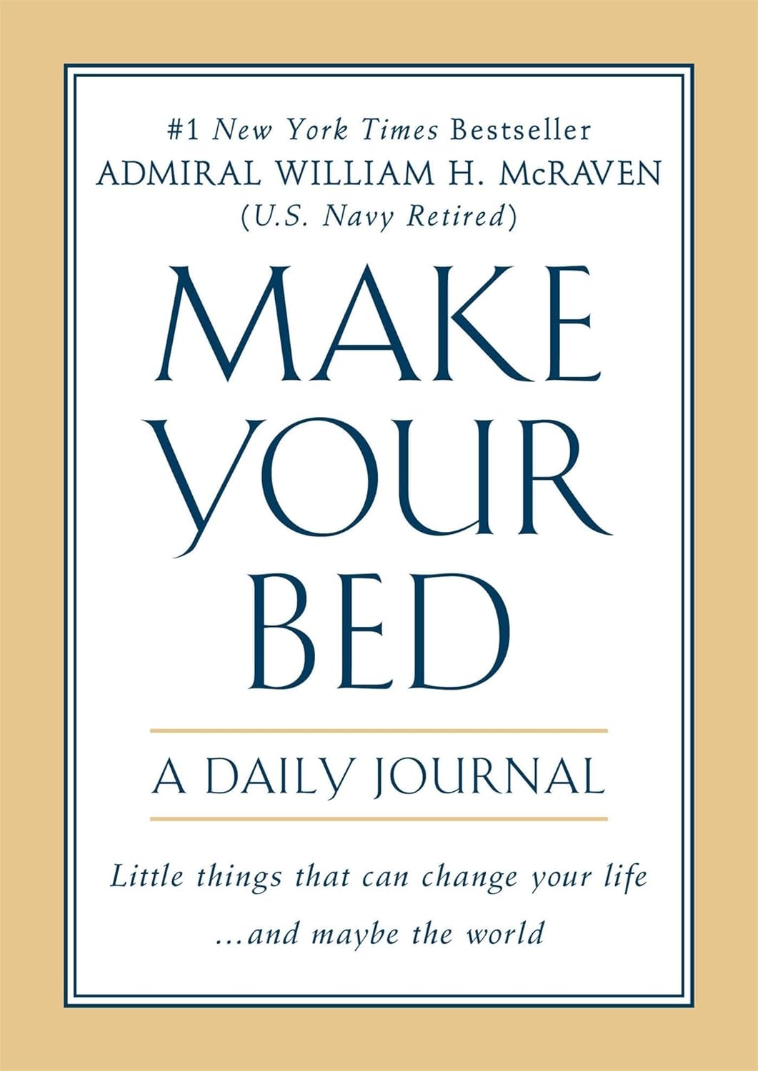 Make Your Bed - A Daily Journal - CA Corrections Bookstore