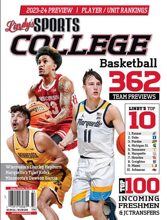 Lindy's Sports 2023-24 College Basketball Magazine - PRE ORDER - CA Corrections Book Store