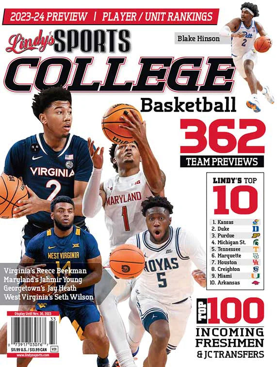 Lindy's Sports 2023-24 College Basketball Magazine - PRE ORDER - CA Corrections Book Store