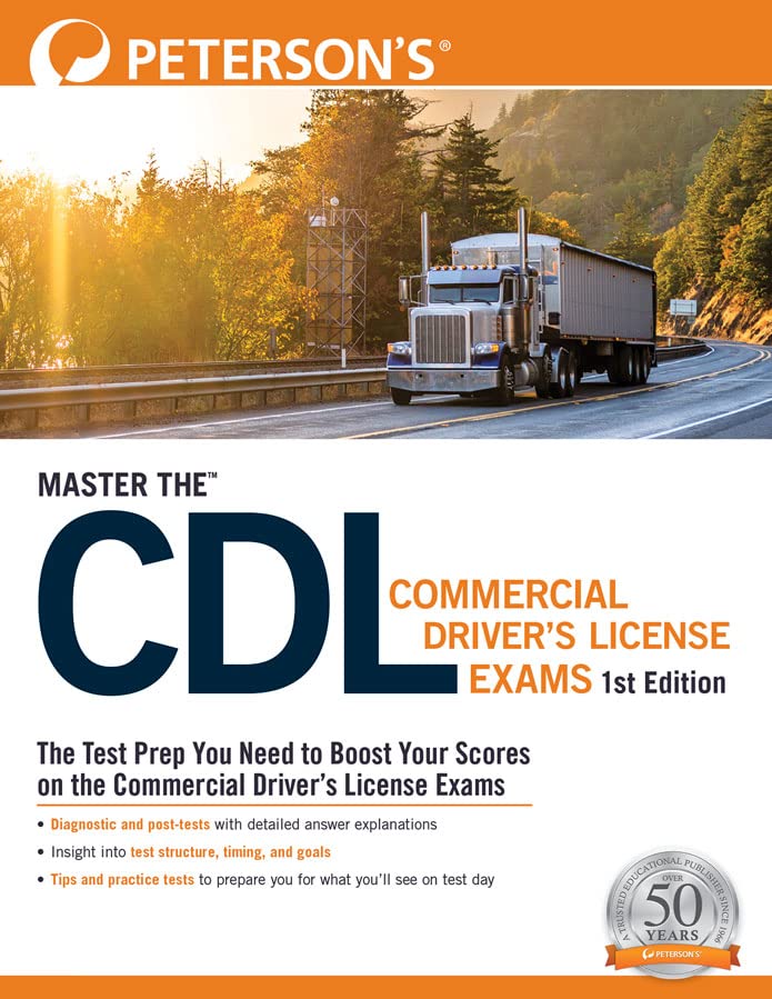 Master The(tm) Commercial Drivers License Exam Paperback Peterson's