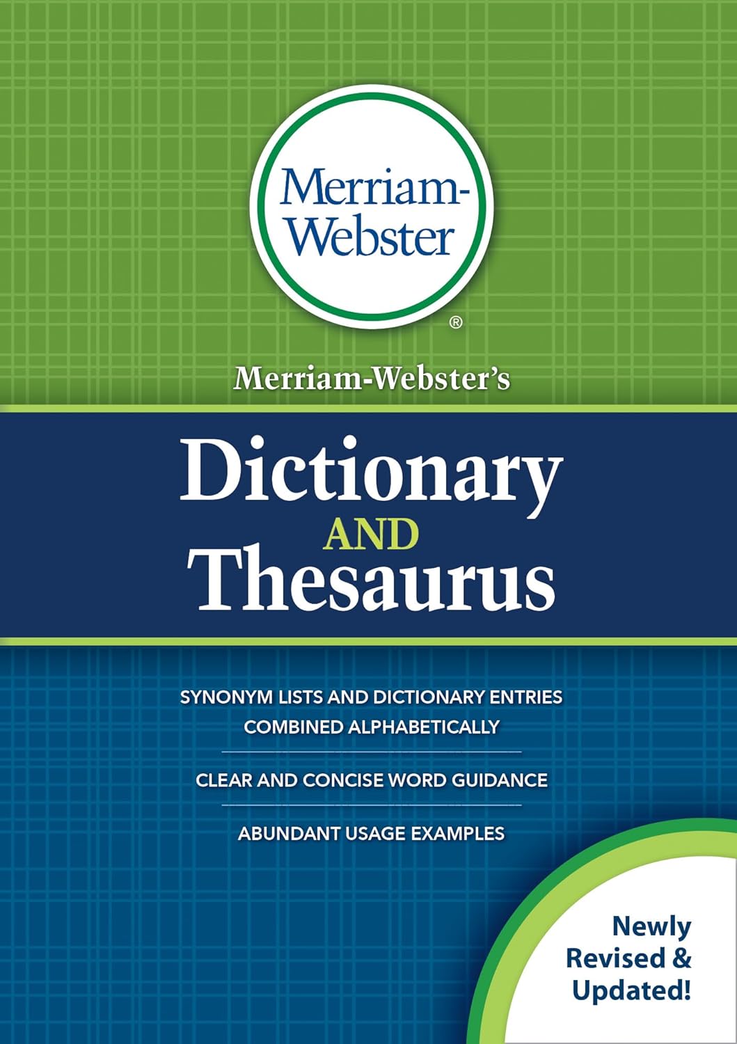Merriam-Webster's Dictionary and Thesaurus - CA Corrections Bookstore