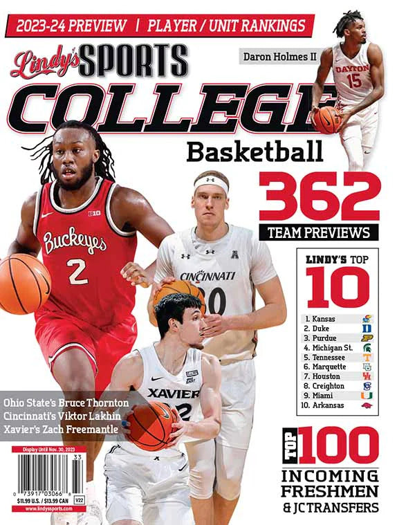 Lindy's Sports 2023-24 College Basketball Magazine - PRE ORDER - CA Corrections Book Store