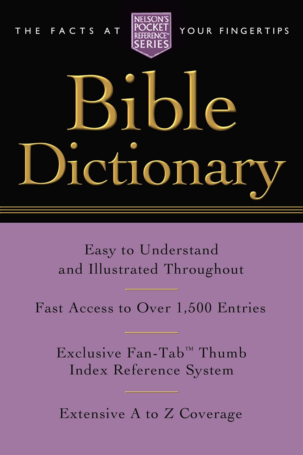 Pocket Bible Dictionary - Nelson's Pocket Reference Series - CA Corrections Bookstore