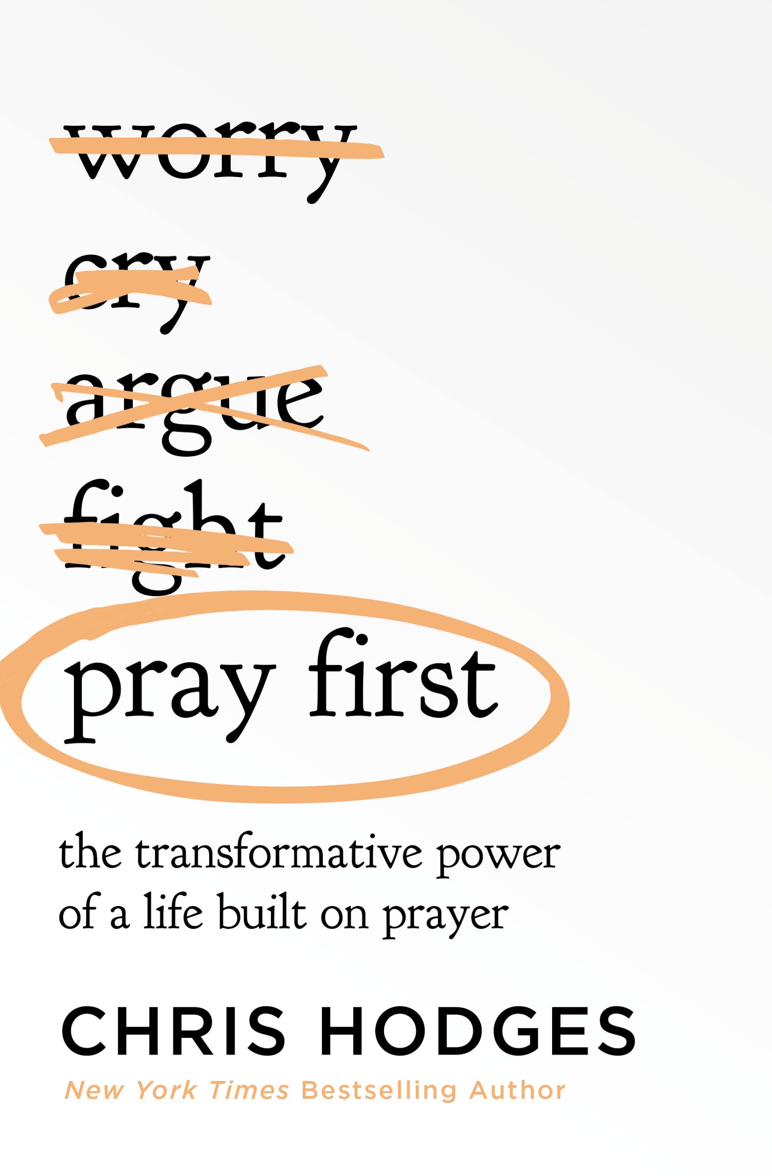 Pray First: The Transformative Power of a Life Built on Prayer - CA Corrections Bookstore