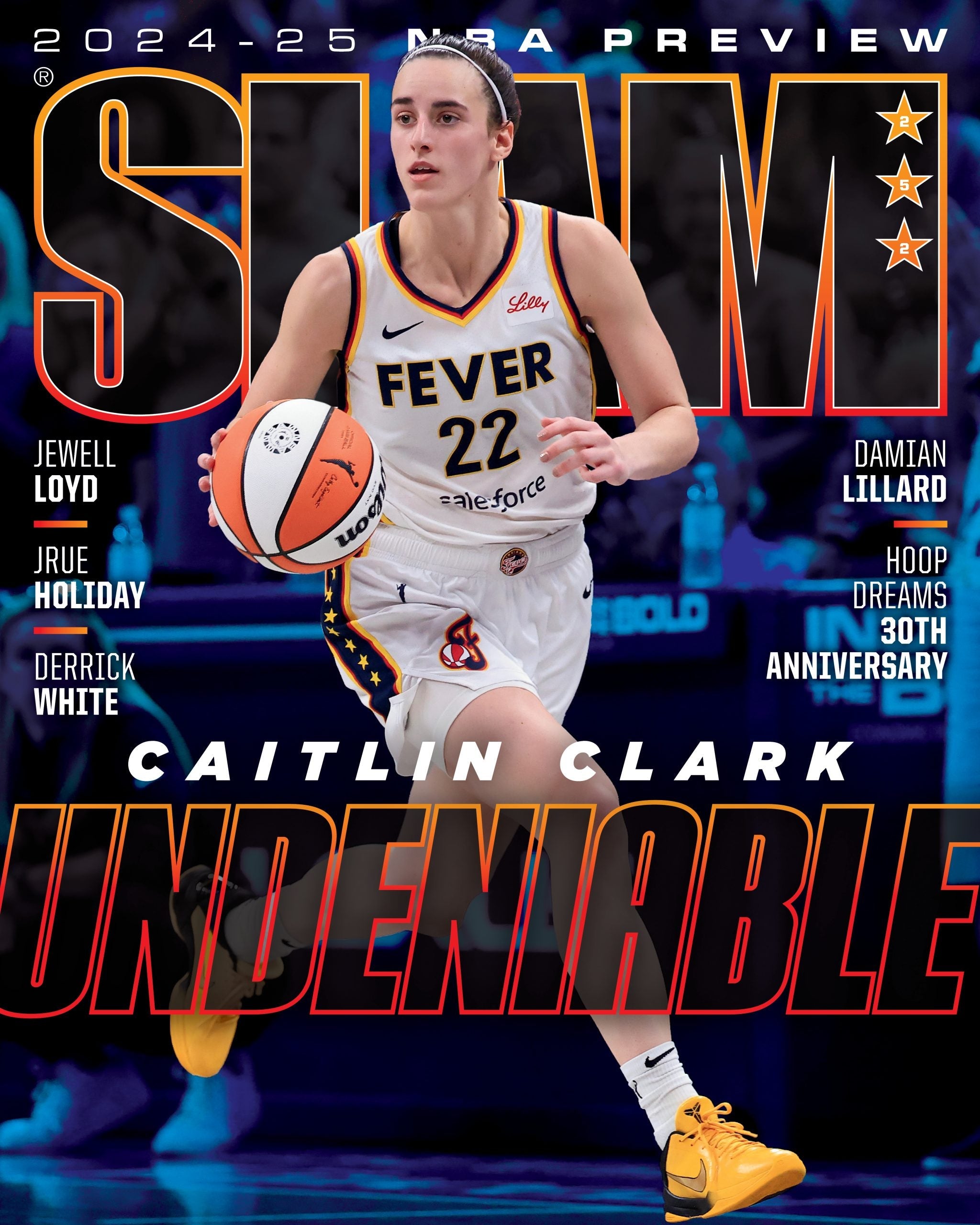 Slam Magazine Single Issue Magazines Slam Magazine Caitlin Clark