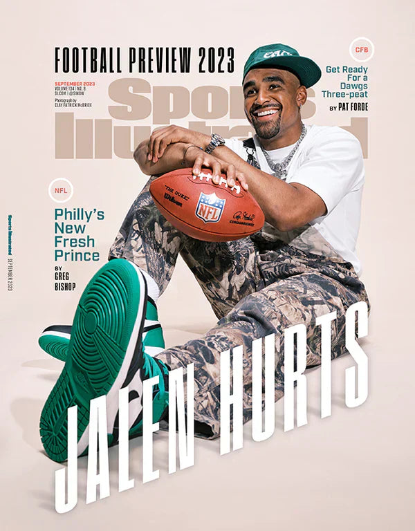 Sports Illustrated Magazine Single Issue Magazines Sports Illustrated Magazine Jalen Hurts - Football Preview 2023