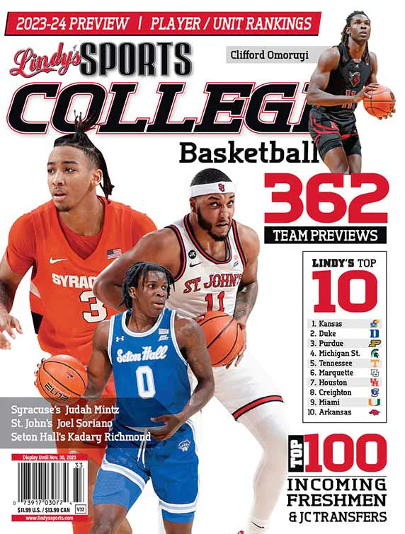 Lindy's Sports 2023-24 College Basketball Magazine - PRE ORDER - CA Corrections Book Store