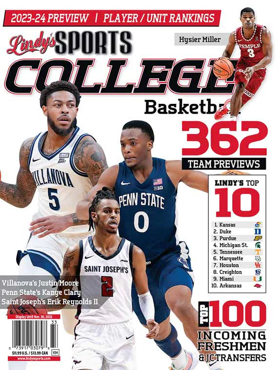 Lindy's Sports 2023-24 College Basketball Magazine - PRE ORDER - CA Corrections Book Store