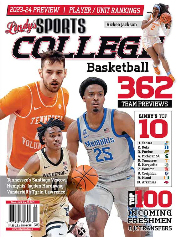 Lindy's Sports 2023-24 College Basketball Magazine - PRE ORDER - CA Corrections Book Store