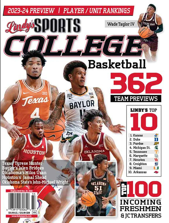 Lindy's Sports 2023-24 College Basketball Magazine - PRE ORDER - CA Corrections Book Store