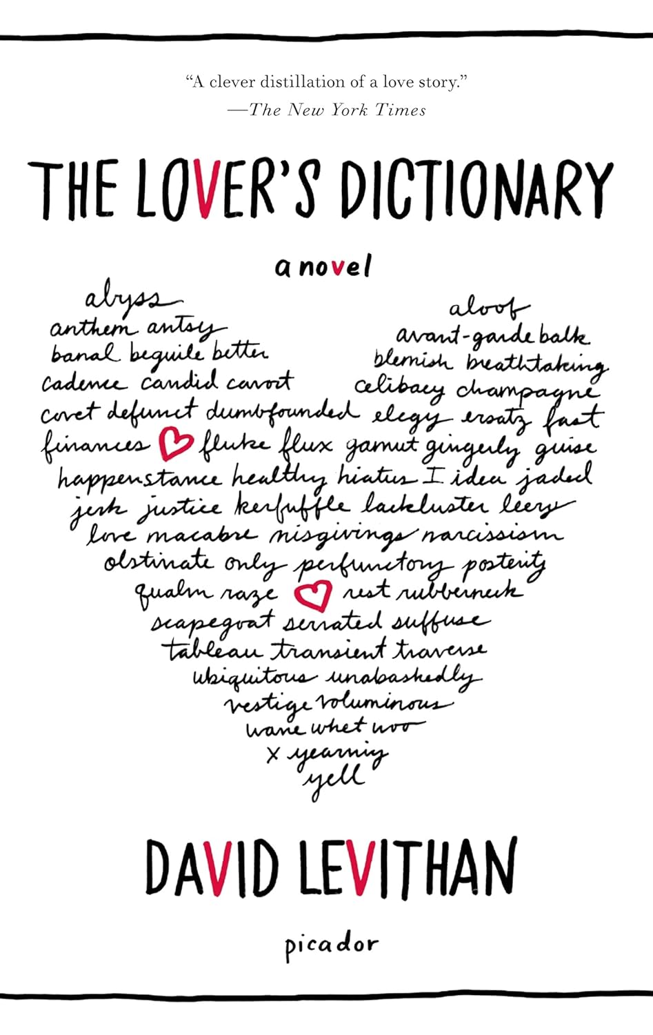 The Lover's Dictionary - CA Corrections Bookstore