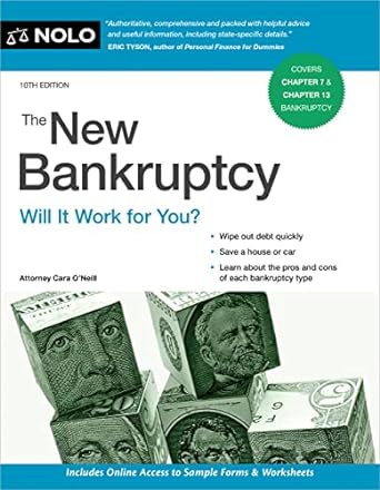 The New Bankruptcy Will It Work for You (10TH ed.) - Two Rivers - CA Corrections Bookstore