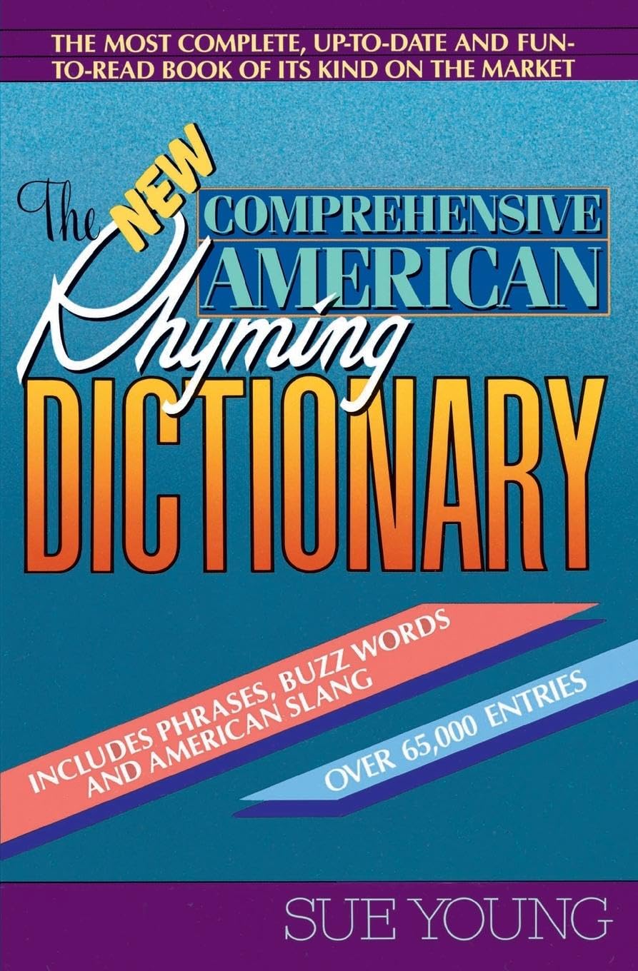 The New Comprehensive American Rhyming Dictionary - CA Corrections Bookstore