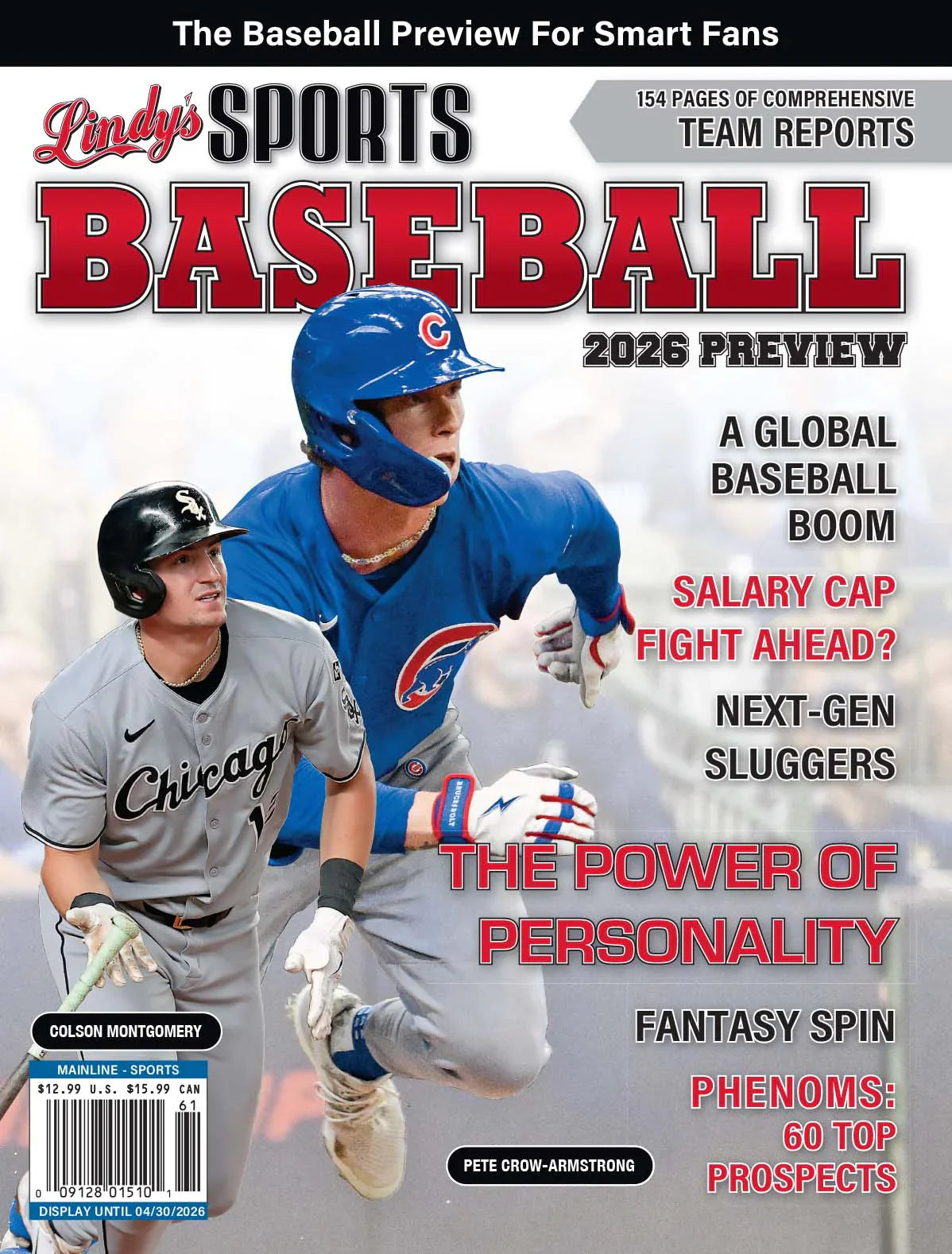 2026 Lindy's Baseball Preview Magazine / Covers Vary
