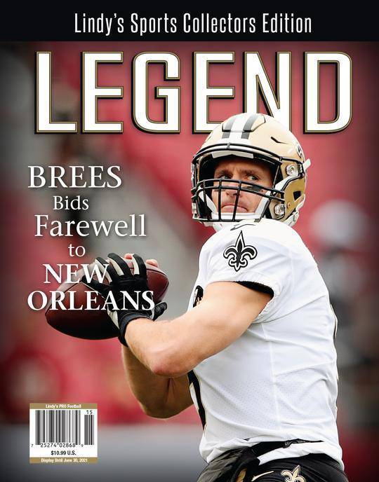 Lindys Collectors Edition Sports Magazines Lindys Sports 2021 Drew Brees