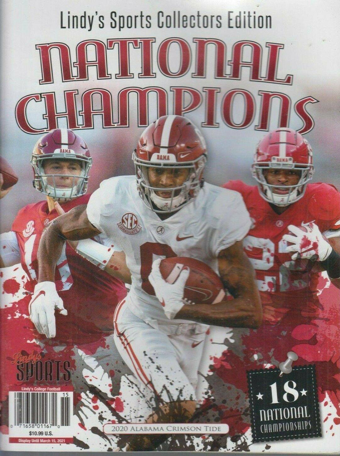 Lindys Collectors Edition Sports Magazines Lindys Sports 2020 Alabama Crimson Tide