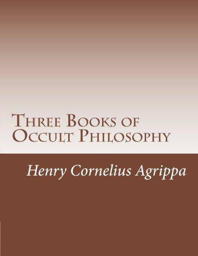 Three Books of Occult Philosophy - CA Corrections Bookstore