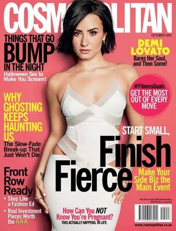 COSMOPOLITAN MAGAZINE, OCTOBER 2015 ISSUE