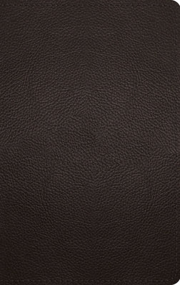 ESV Thinline Bible (Buffalo Leather, Deep Brown) Bible Crossway