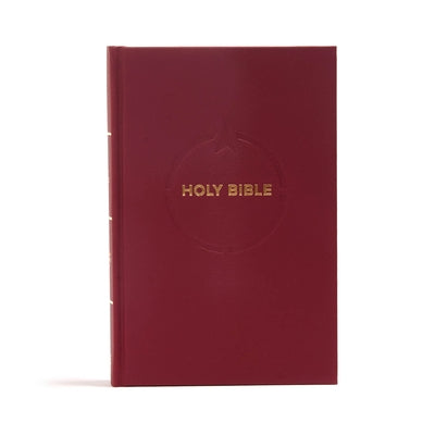 CSB Pew Bible, Garnet by Csb Bibles by Holman