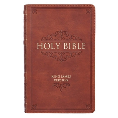 KJV Standard Giant Print LL Brown by