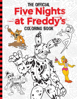 Five Nights at Freddy's Official Coloring Book: An Afk Book Paperback Scholastic Inc.