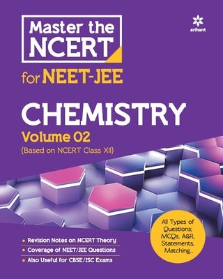 Master the NCERT for NEET and JEE Chemistry Vol 2 Paperback Arihant Publication India Limited