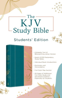 The KJV Study Bible, Students' Edition [Tropical Botanicals] Bible Barbour Publishing