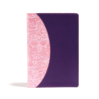 KJV One Big Story Bible, Pink/Purple Leathertouch Bible Holman Bibles