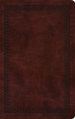ESV Thinline Bible (Trutone, Mahogany, Border Design) Bible Crossway