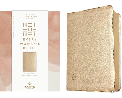 NLT Every Woman's Bible, Filament Enabled (Leatherlike, Soft Gold, Red Letter) Bible Tyndale House Publishers