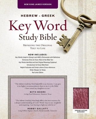 Hebrew-Greek Key Word Study Bible-NKJV Bible AMG Publishers