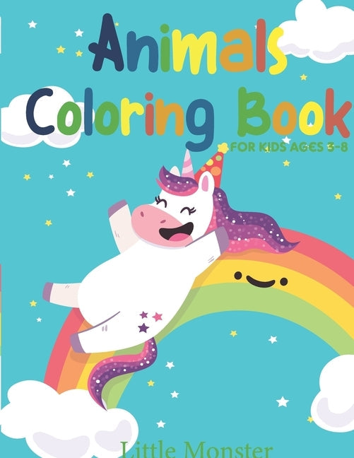 Animals colouring books: For kids & toddlers - activity books for preschooler - coloring book for Boys, Girls, Fun, ... book for kids ages 2-4 Paperback Independently Published