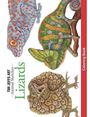 Lizards Coloring Book Paperback Independently Published