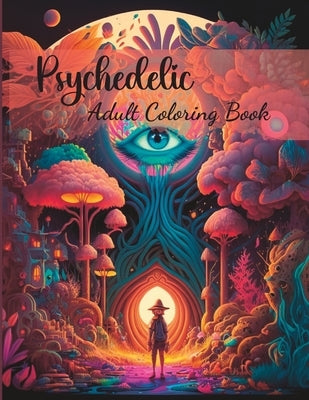 Psychedelic Adult Coloring Book Paperback Independently Published