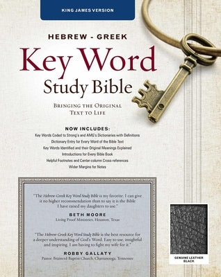 Hebrew-Greek Key Word Study Bible-KJV: Key Insights Into God's Word Bible AMG Publishers