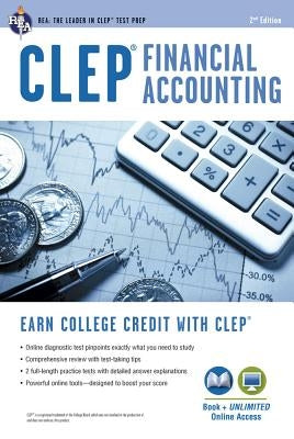 Clep(r) Financial Accounting Book + Online Paperback Research & Education Association