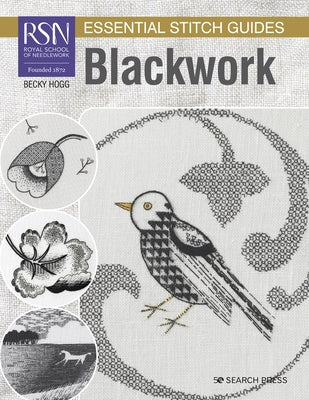 Rsn Essential Stitch Guides: Blackwork Paperback Search Press